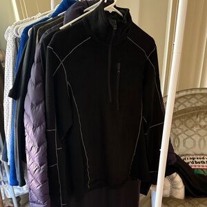 KUHL Men's Black Fleece Jacket